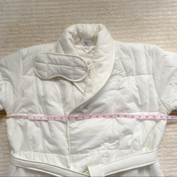 NWT Skin x J. Crew quilted robe - Picture 10 of 16